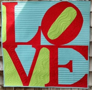 Inspired by the Robert Indiana sculpture, my version of LOVE